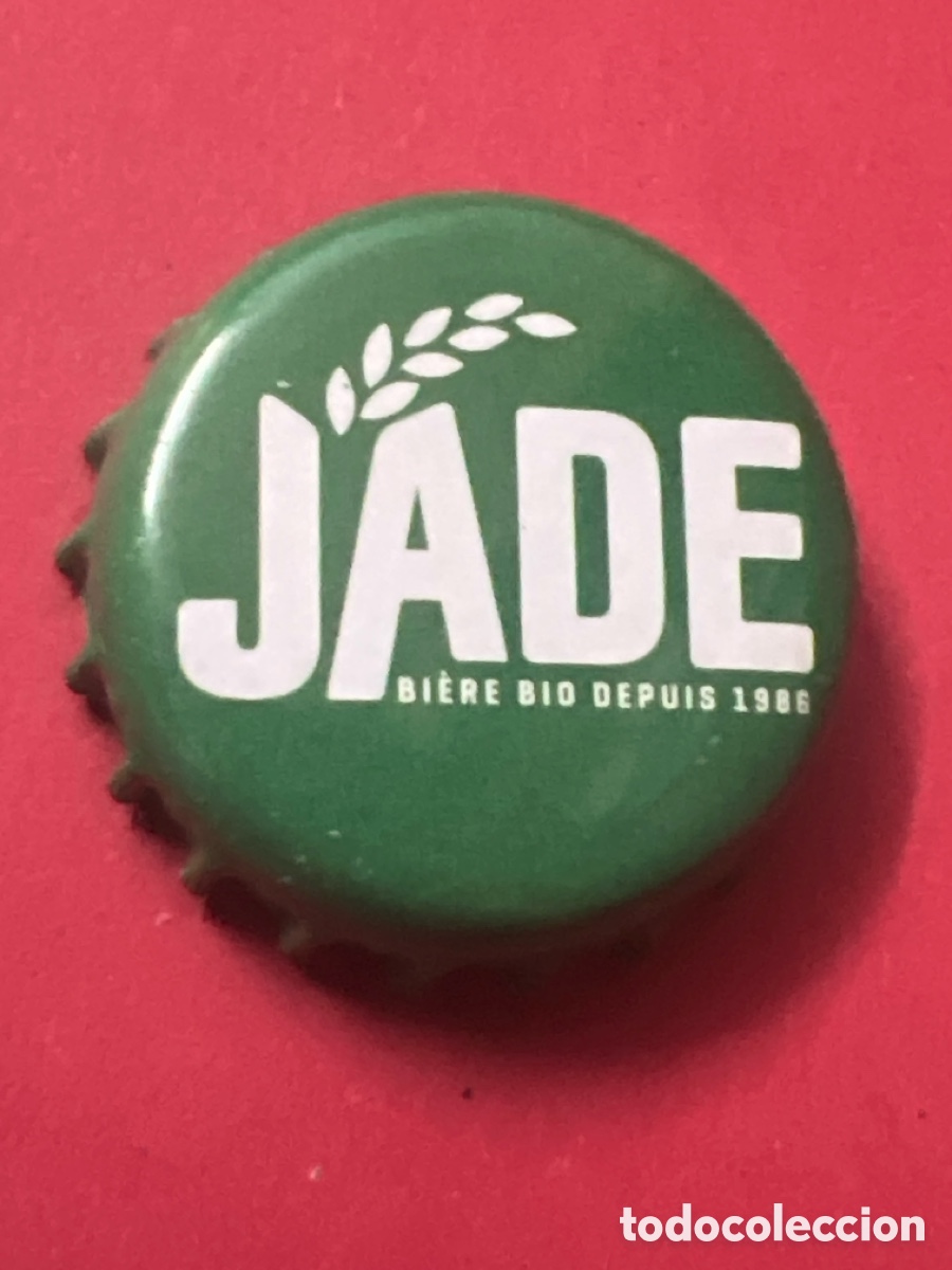 Coleccionismo de cervezas: T4/X125/H2. T4/X125/A1. CHAPA CERVEZA - FRANCIA - JADE