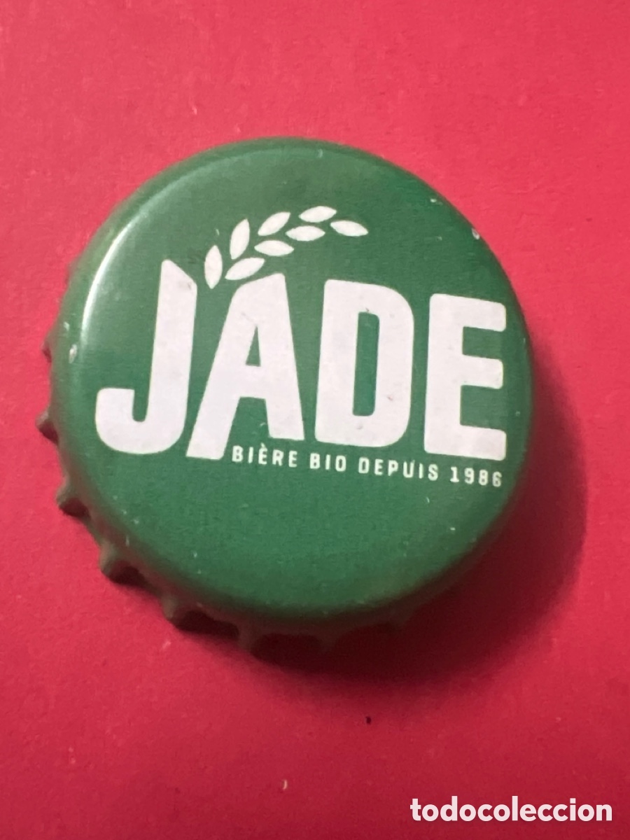 Coleccionismo de cervezas: T4/X125/H3. T4/X125/A1. CHAPA CERVEZA - FRANCIA - JADE