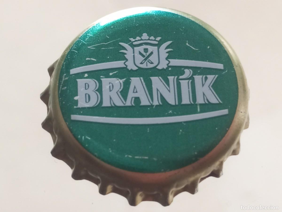 Coleccionismo de cervezas: Chapa tap&oacute;n corona de la cerveza checa BRAN&Iacute;K