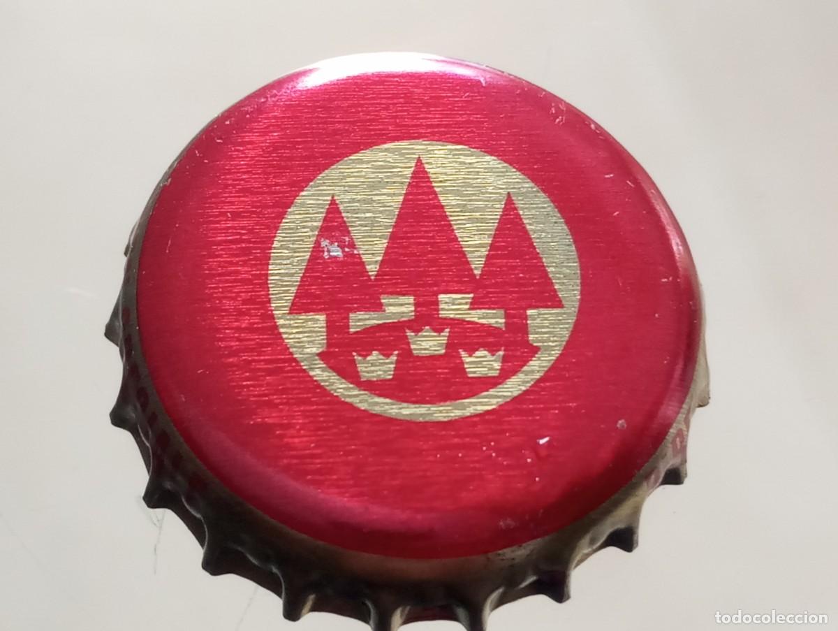 Coleccionismo de cervezas: Chapa tap&oacute;n corona de la cerveza italiana BIRRA FORST