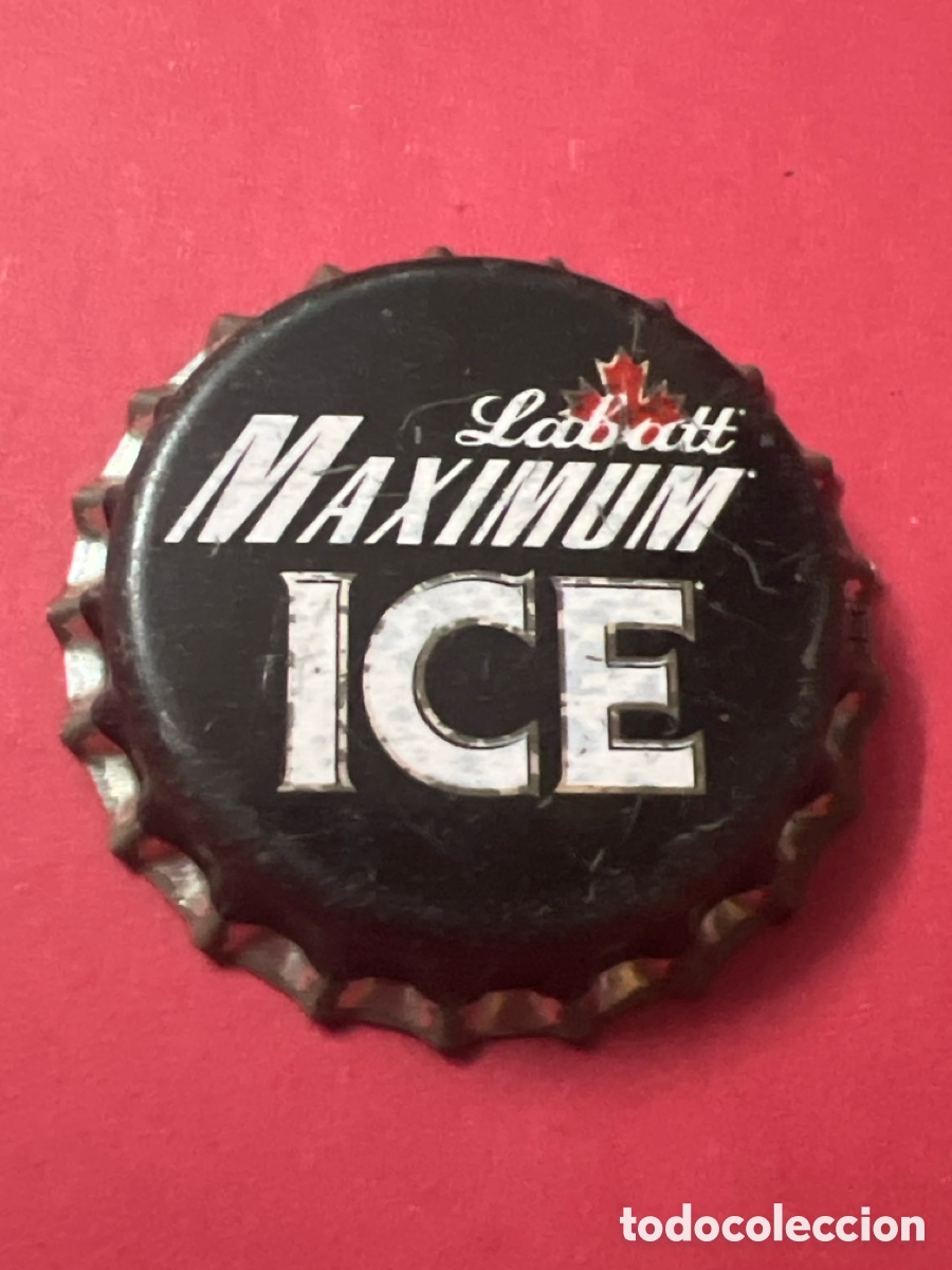 Coleccionismo de cervezas: T4/X121/E1. CHAPA CERVEZA - CANAD&Aacute; - Labatt Maximum Ice