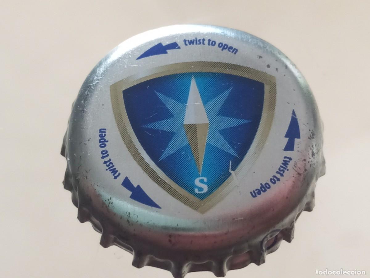 Coleccionismo de cervezas: Chapa tap&oacute;n corona de la cerveza de Pa&iacute;ses Bajos BAVARIA (TWIST TO OPEN)