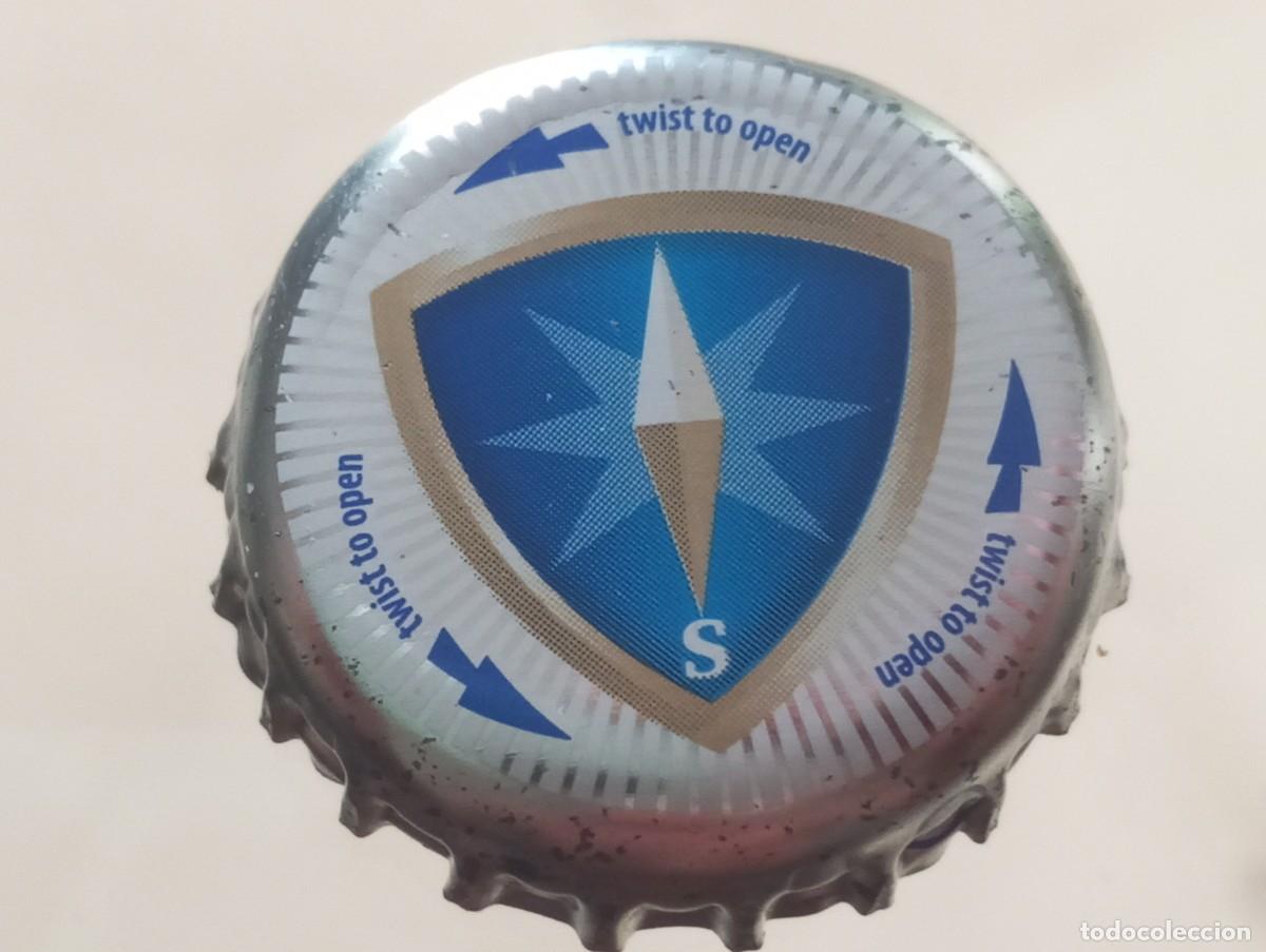 Coleccionismo de cervezas: Chapa tap&oacute;n corona de la cerveza de Pa&iacute;ses Bajos BAVARIA (TWIST TO OPEN)