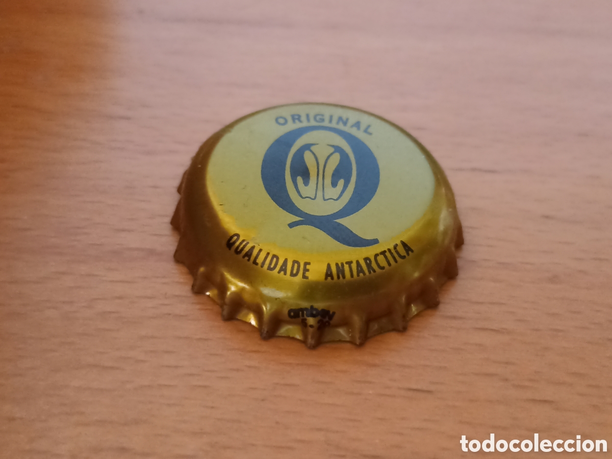Coleccionismo de cervezas: Chapa cerveza Antarctica Brasil - Pedido m&iacute;nimo 3&euro;