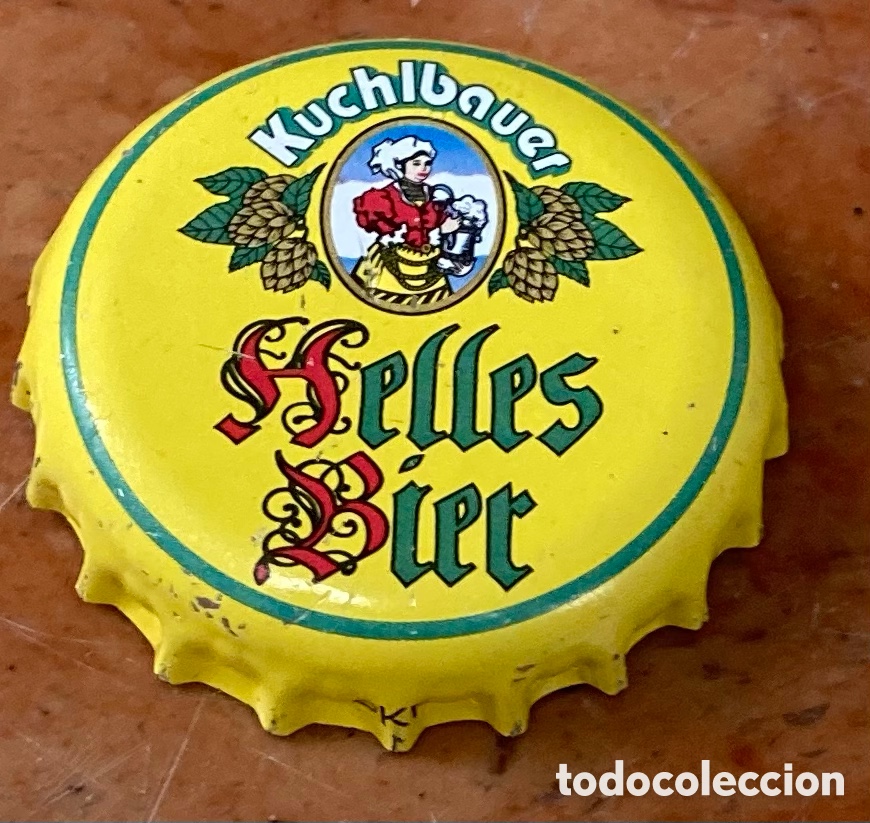 Coleccionismo de cervezas: CHAPA TAP&Oacute;N CORONA BOTTLE CAP BEER BIER BIERE CERVEZA KUCHLBAUER(4).ALEMANIA--LOTE N. 432--CARMANJO