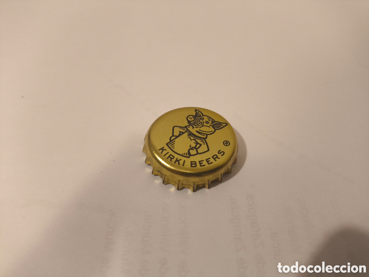 Coleccionismo de cervezas: Chapa Cerveza Kirki (ASTIR)