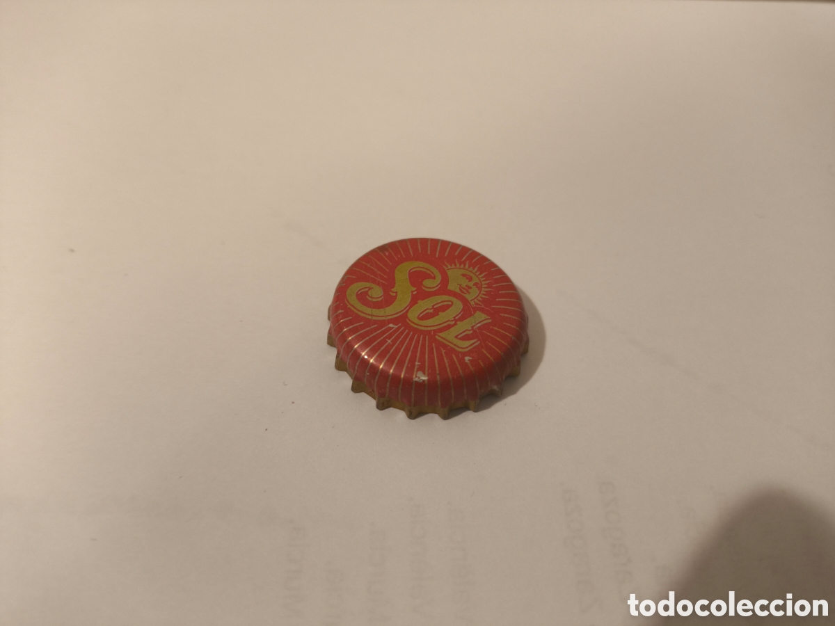 Coleccionismo de cervezas: Chapa Cerveza Sol (ASTIR)