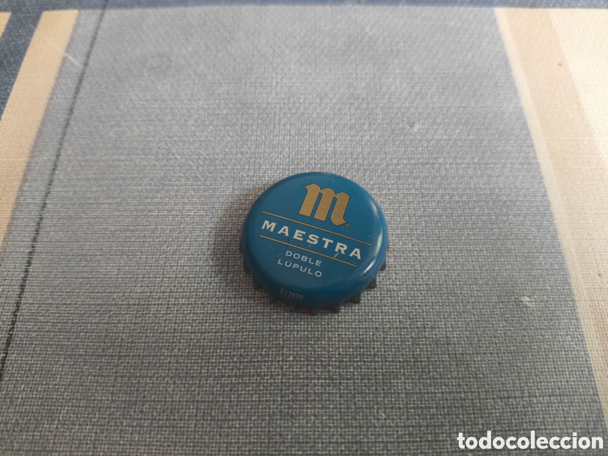 Coleccionismo de cervezas: Chapa Cerveza Mahou Maestra 3 (U)