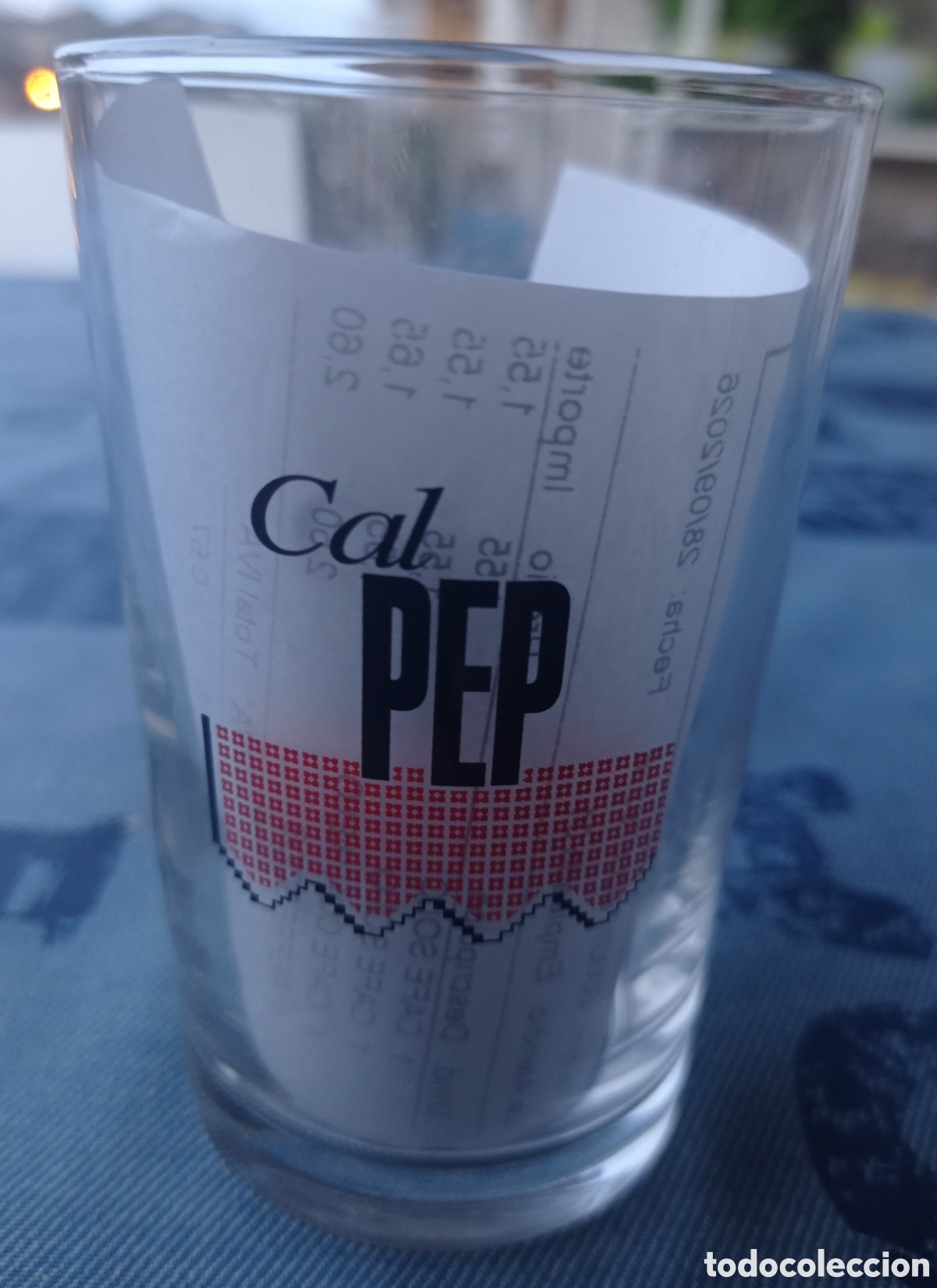 Coleccionismo de cervezas: VASO CERVEZA DAMM CAL PEP