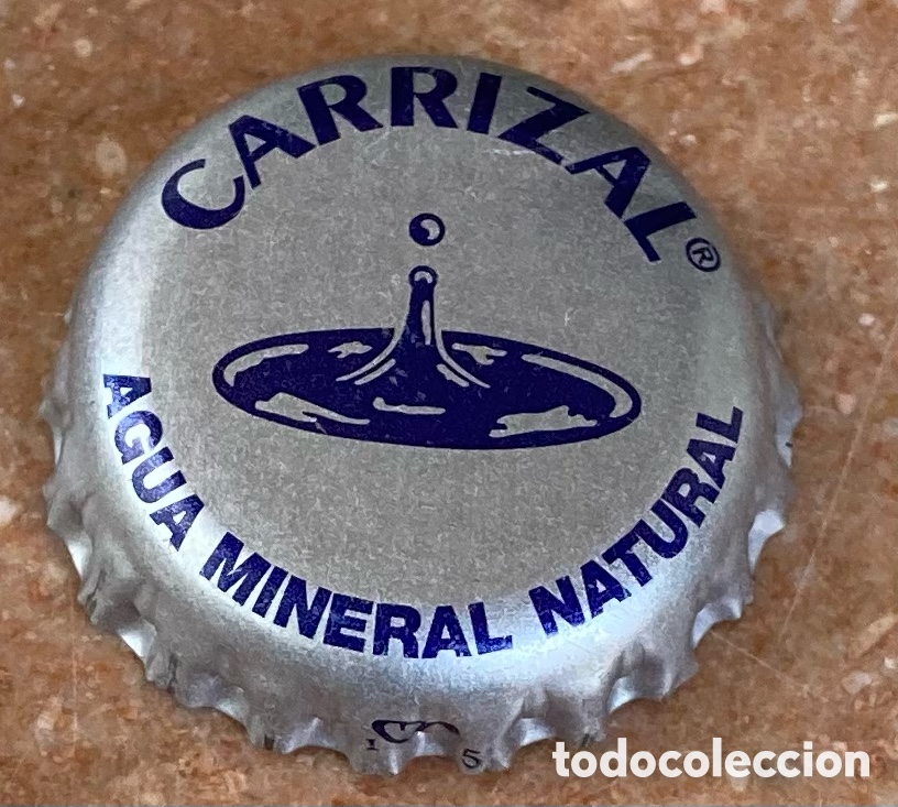 Coleccionismo de cervezas: BOTTLE CAP TAP&Oacute;N CORONA AIGUA WATER CHAPA EAU WASSER AGUA CARRIZAL.LE&Oacute;N.--LOTE N. 3477---CARMANJO