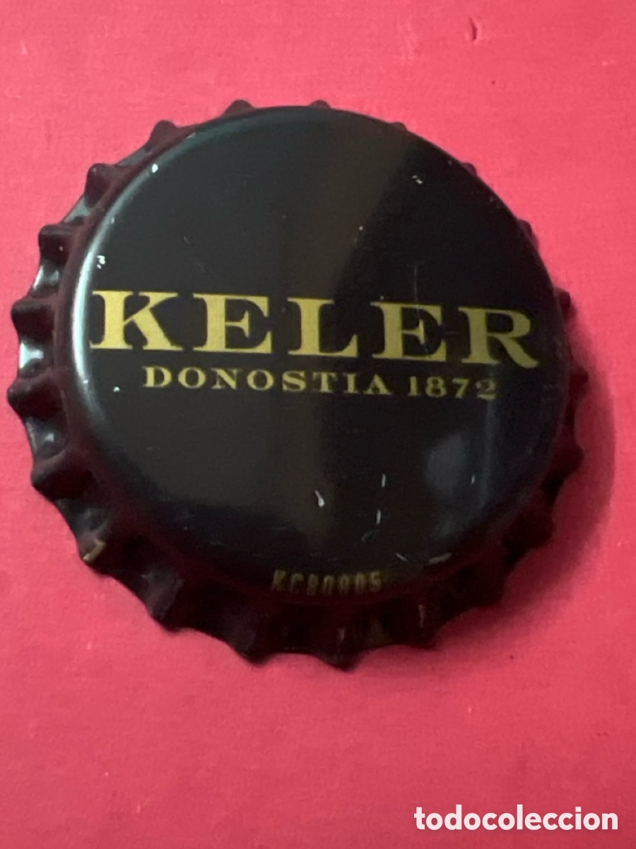 Coleccionismo de cervezas: T901. CHAPA CERVEZA - Keler Donostia 1872 - ESPA&Ntilde;A
