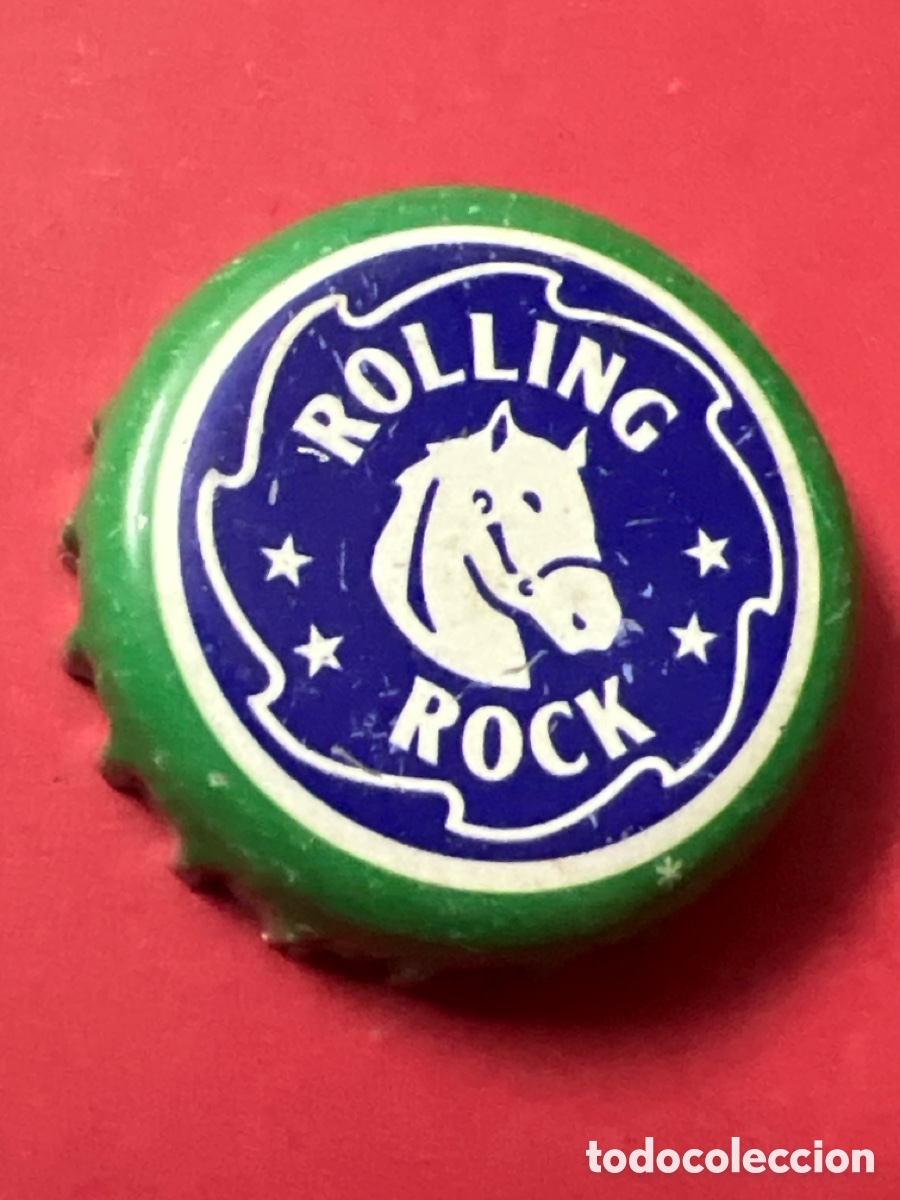 Coleccionismo de cervezas: T4/X125/D5. CHAPA CERVEZA - Rolling Rock - ESTADOS UNIDOS