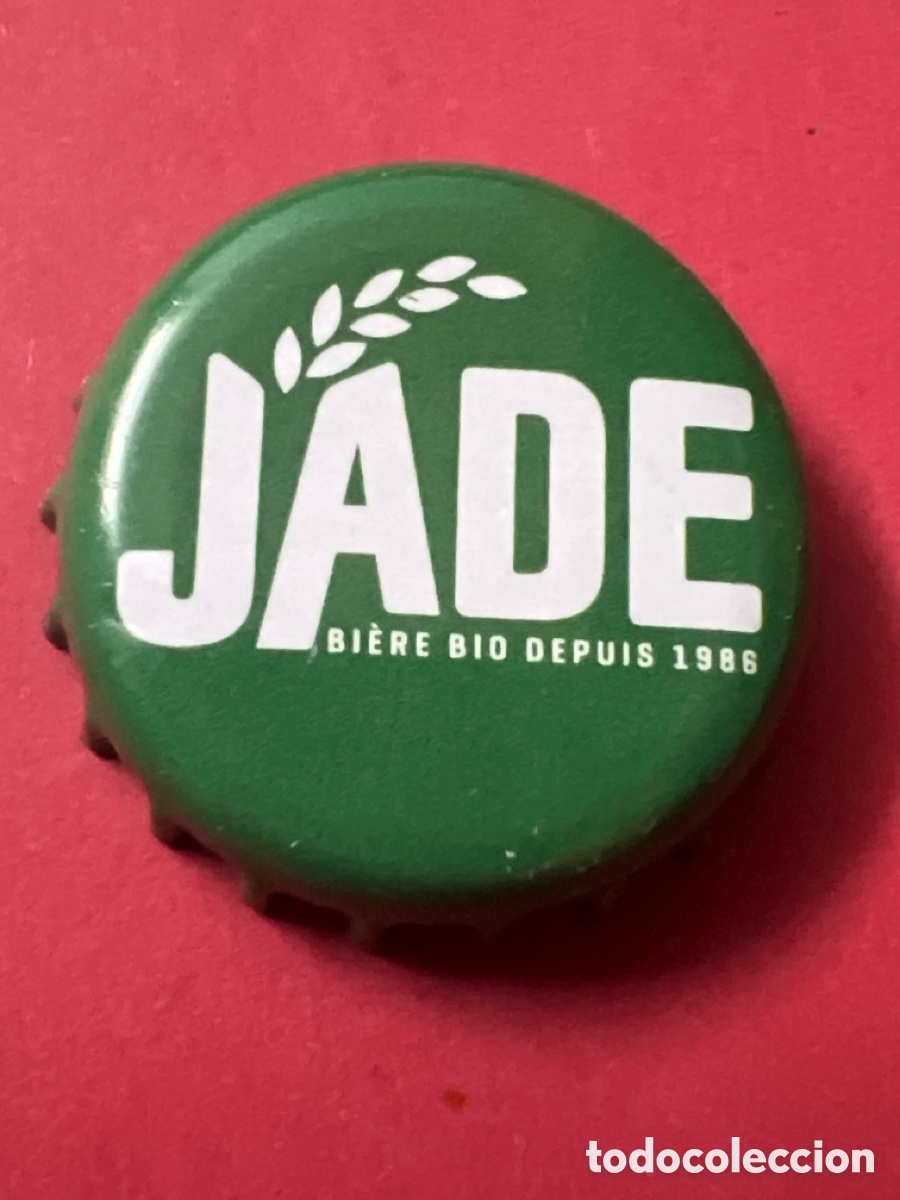 Coleccionismo de cervezas: T4/X125/E4. CHAPA CERVEZA - FRANCIA - JADE