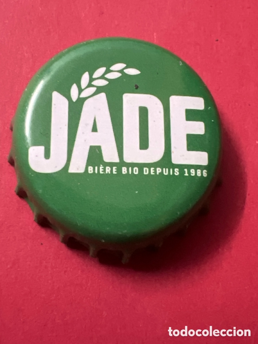 Coleccionismo de cervezas: T4/X125/E5. CHAPA CERVEZA - FRANCIA - JADE
