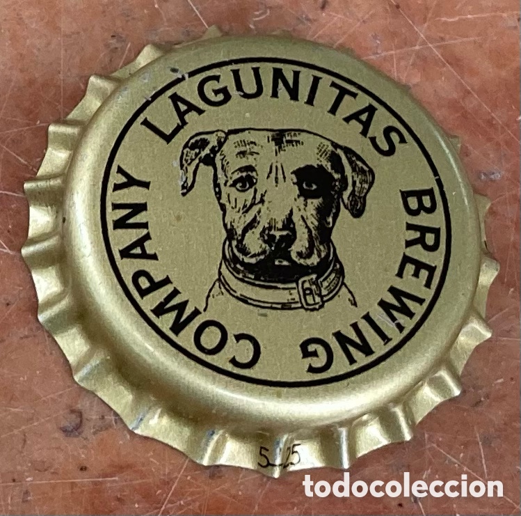 Coleccionismo de cervezas: BOTTLE CAP CHAPA TAP&Oacute;N CORONA BIERE BIER BEER LAGUNITAS(3).E.E.U.U./U.S.A.-- LOTE N. 4139--CARMANJO