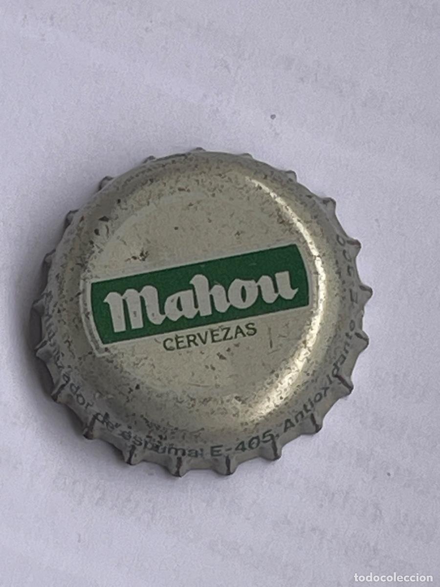 Coleccionismo de cervezas: Chapa corona tap&oacute;n Mahou 1890