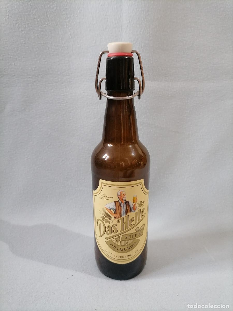 Coleccionismo de cervezas: Botella de Cerveza Alemana Das Helle