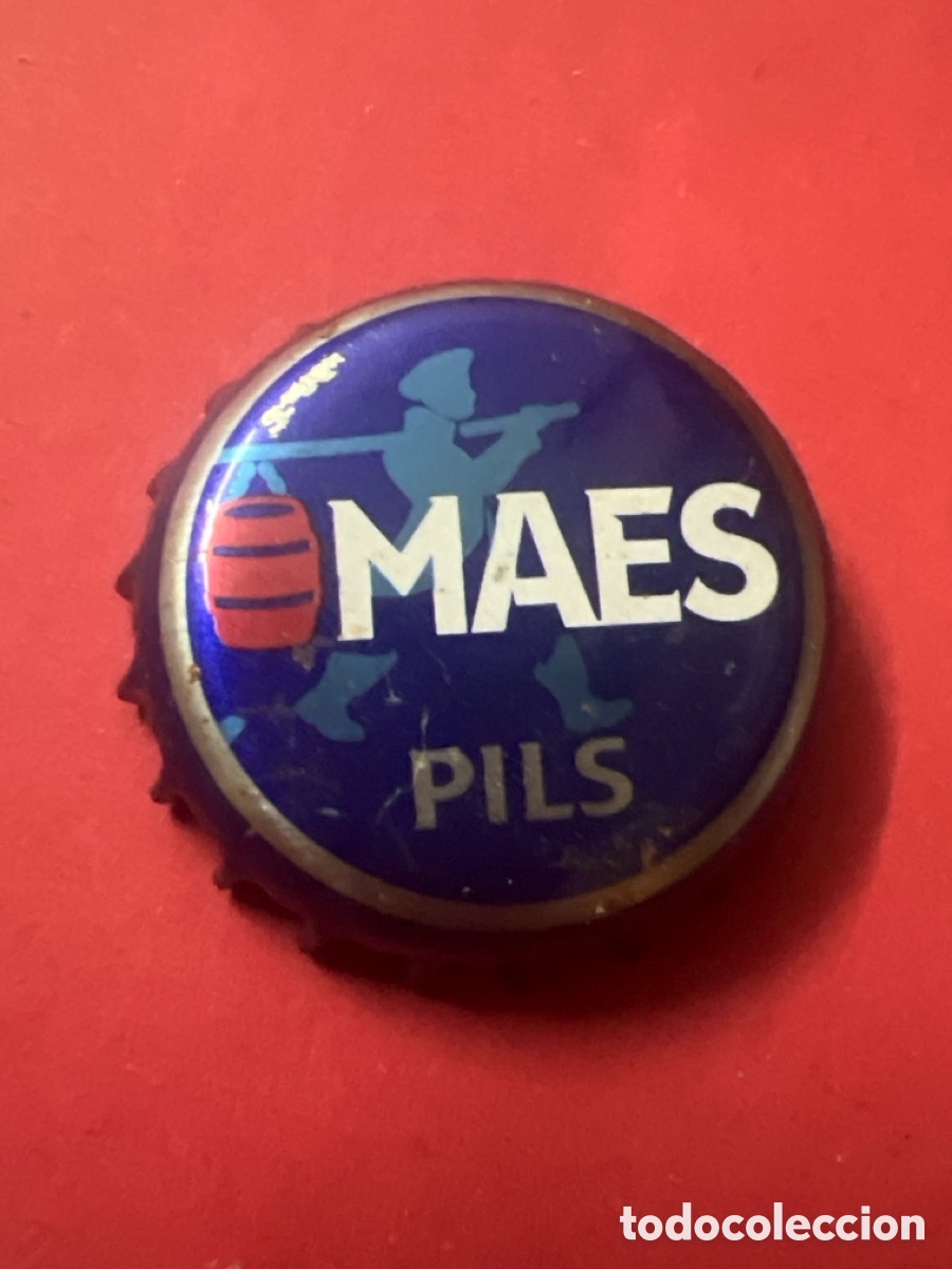 Coleccionismo de cervezas: T4/X140/Q6. MAES PILS - TAP&Oacute;N CORONA - CHAPA CERVEZA - BOTTLE CAP, - KRONKORKEN - TAPPI - CROWN CAP
