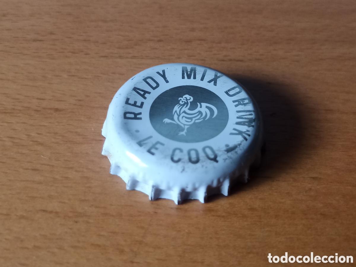 Coleccionismo de cervezas: Chapa cerveza Ready Mix Drink Le Coq - Pedido m&iacute;nimo 3&euro;
