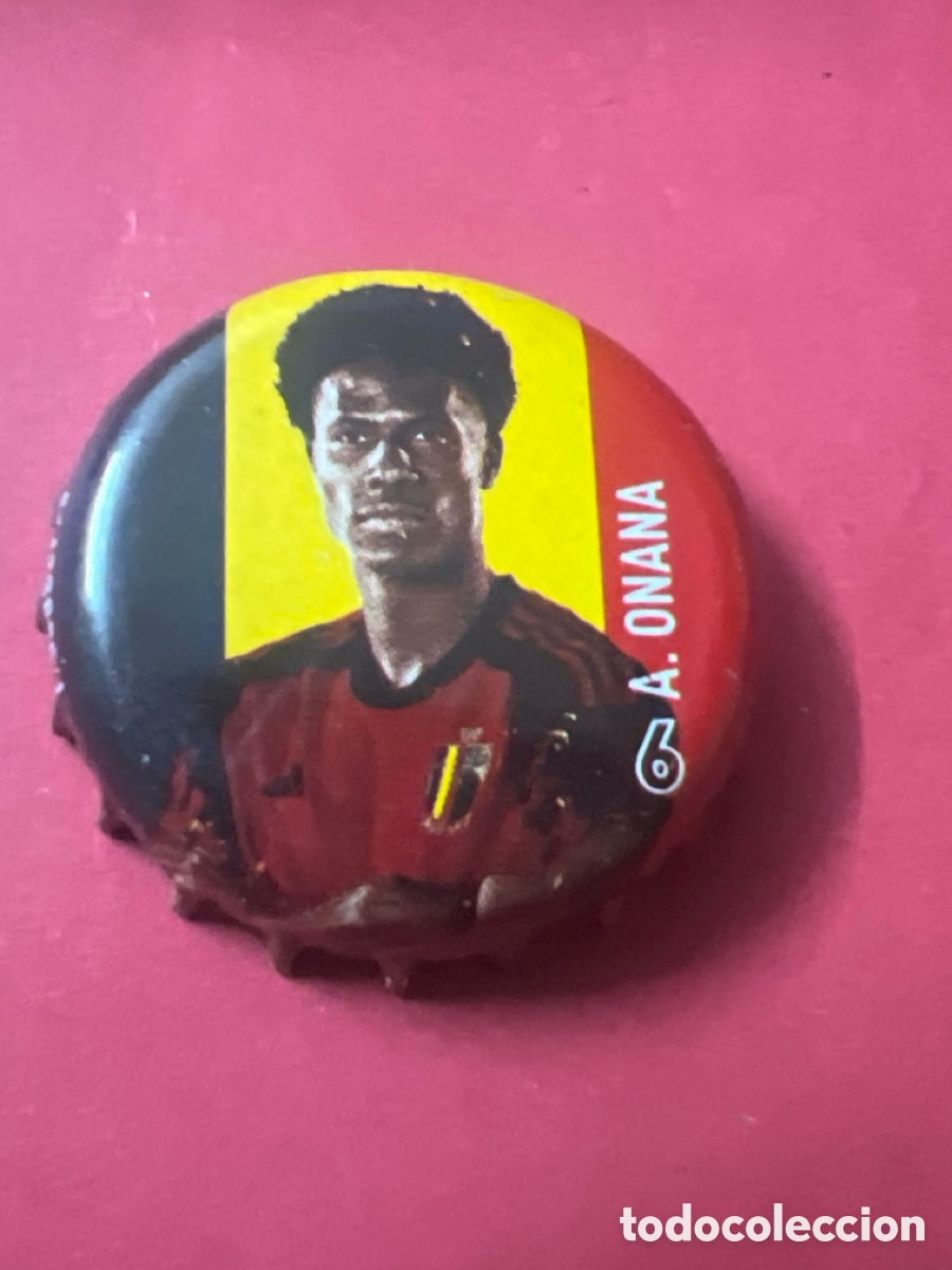 Coleccionismo de cervezas: T4/X138/A2. CHAPA CERVEZA - B&Eacute;LGICA - Jupiler Sponsor of the Red Devils 2024 2024