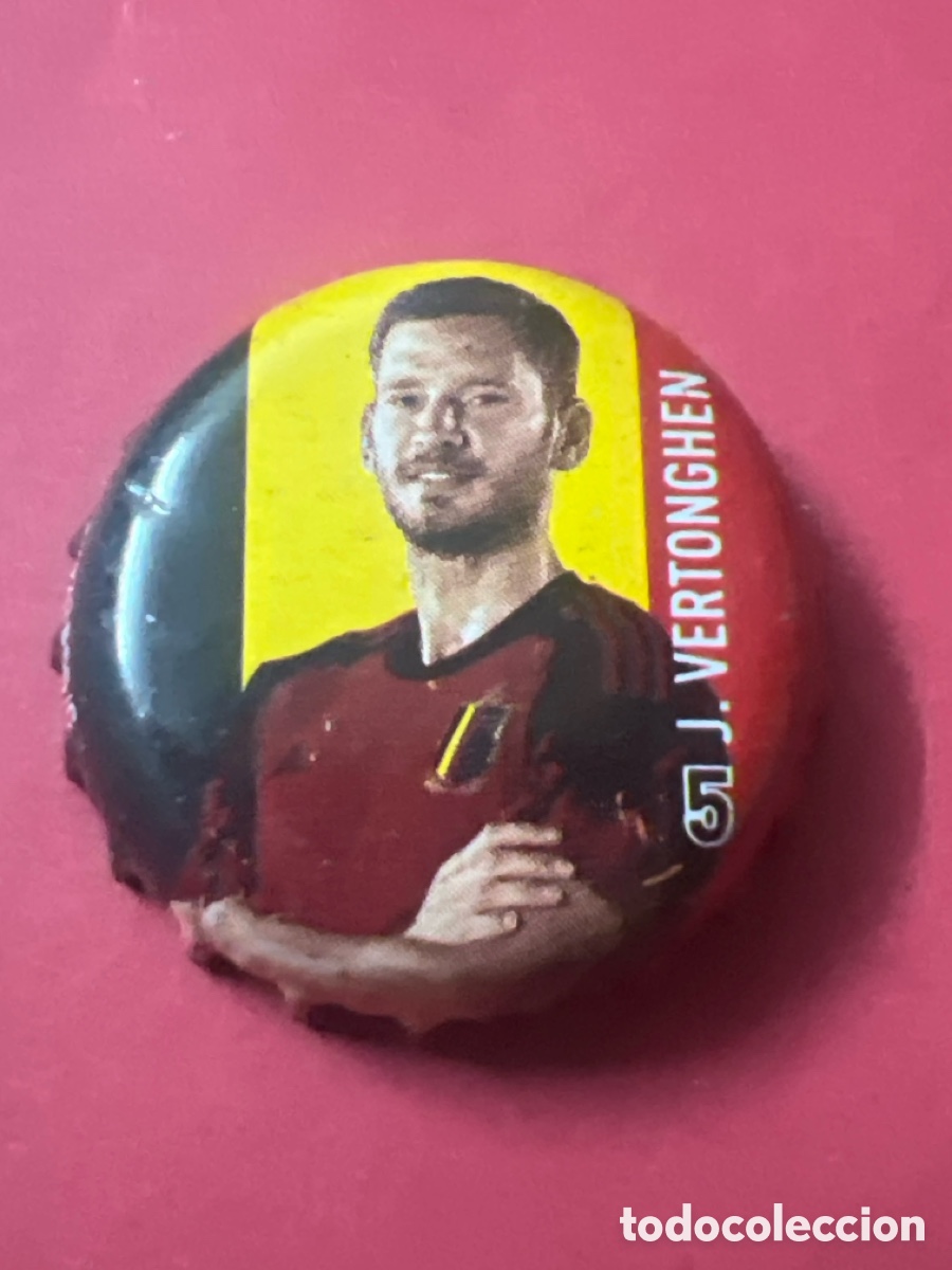 Coleccionismo de cervezas: T4/X138/A5. CHAPA CERVEZA - B&Eacute;LGICA - Jupiler Sponsor of the Red Devils 2024 2024