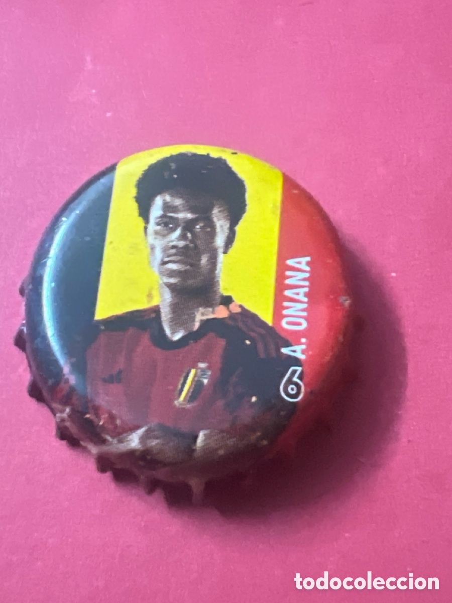 Coleccionismo de cervezas: T4/X138/A6. CHAPA CERVEZA - B&Eacute;LGICA - Jupiler Sponsor of the Red Devils 2024 2024
