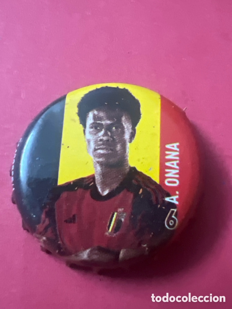 Coleccionismo de cervezas: T4/X138/B2. CHAPA CERVEZA - B&Eacute;LGICA - Jupiler Sponsor of the Red Devils 2024 2024