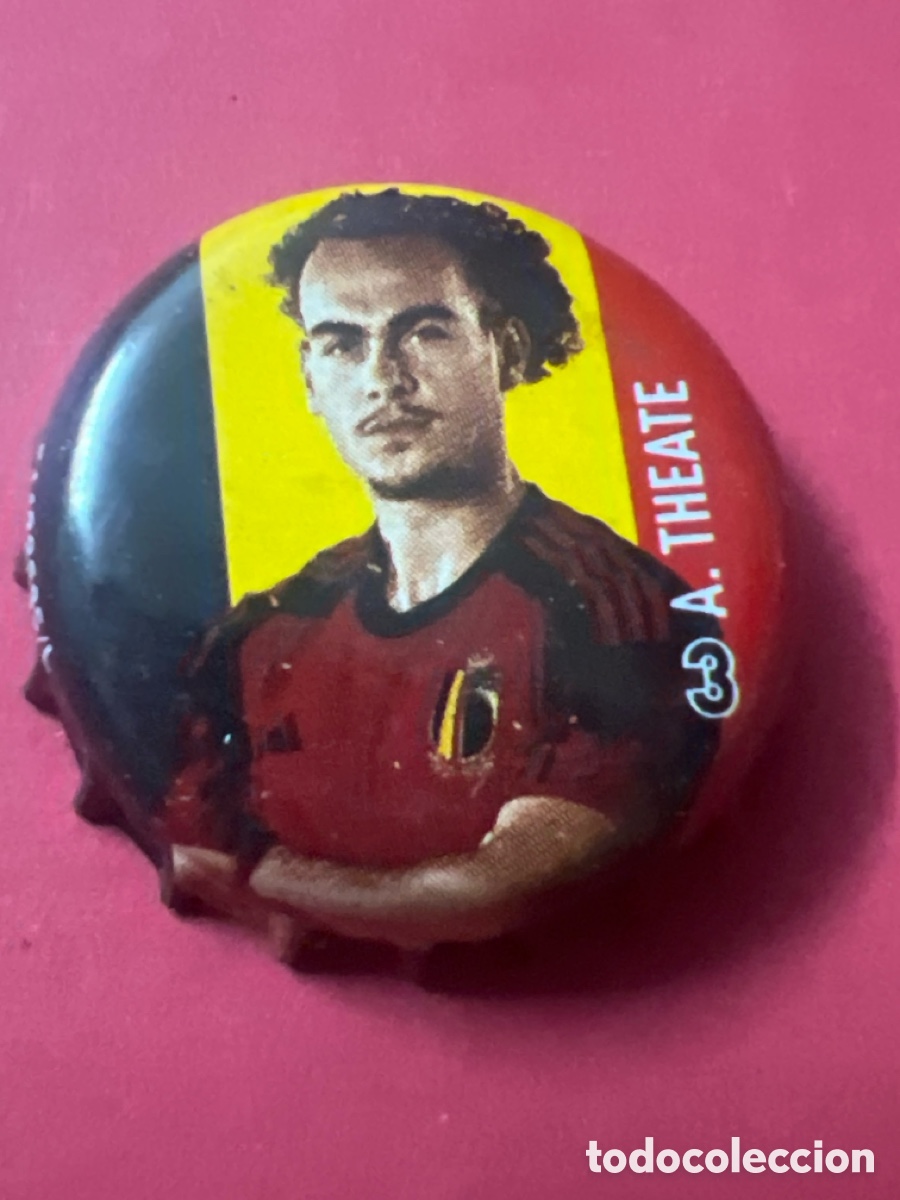 Colecionismo de cervejas: T4/X138/C1. CHAPA CERVEZA - B&Eacute;LGICA - Jupiler Sponsor of the Red Devils 2024 2024