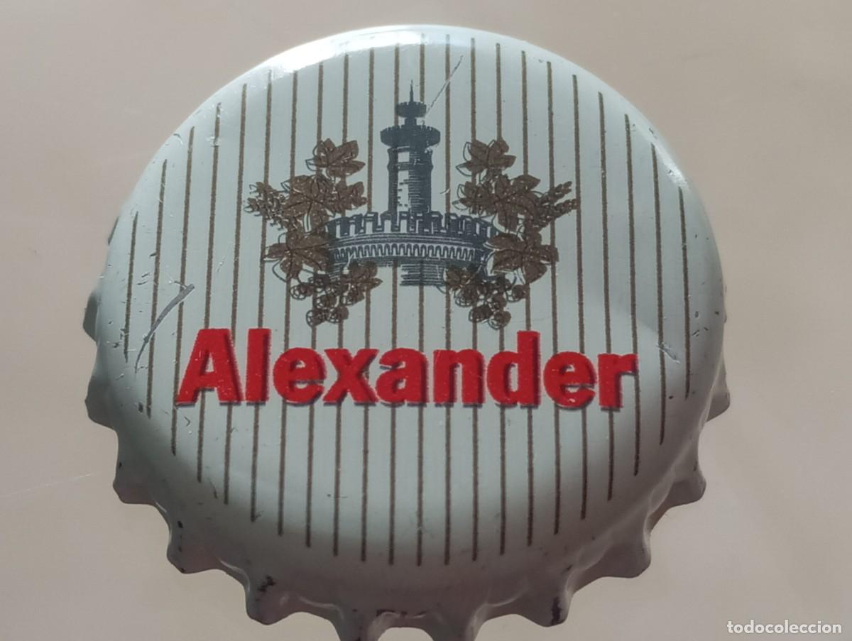 Coleccionismo de cervezas: Chapa tap&oacute;n corona de la cerveza estonia ALEXANDER