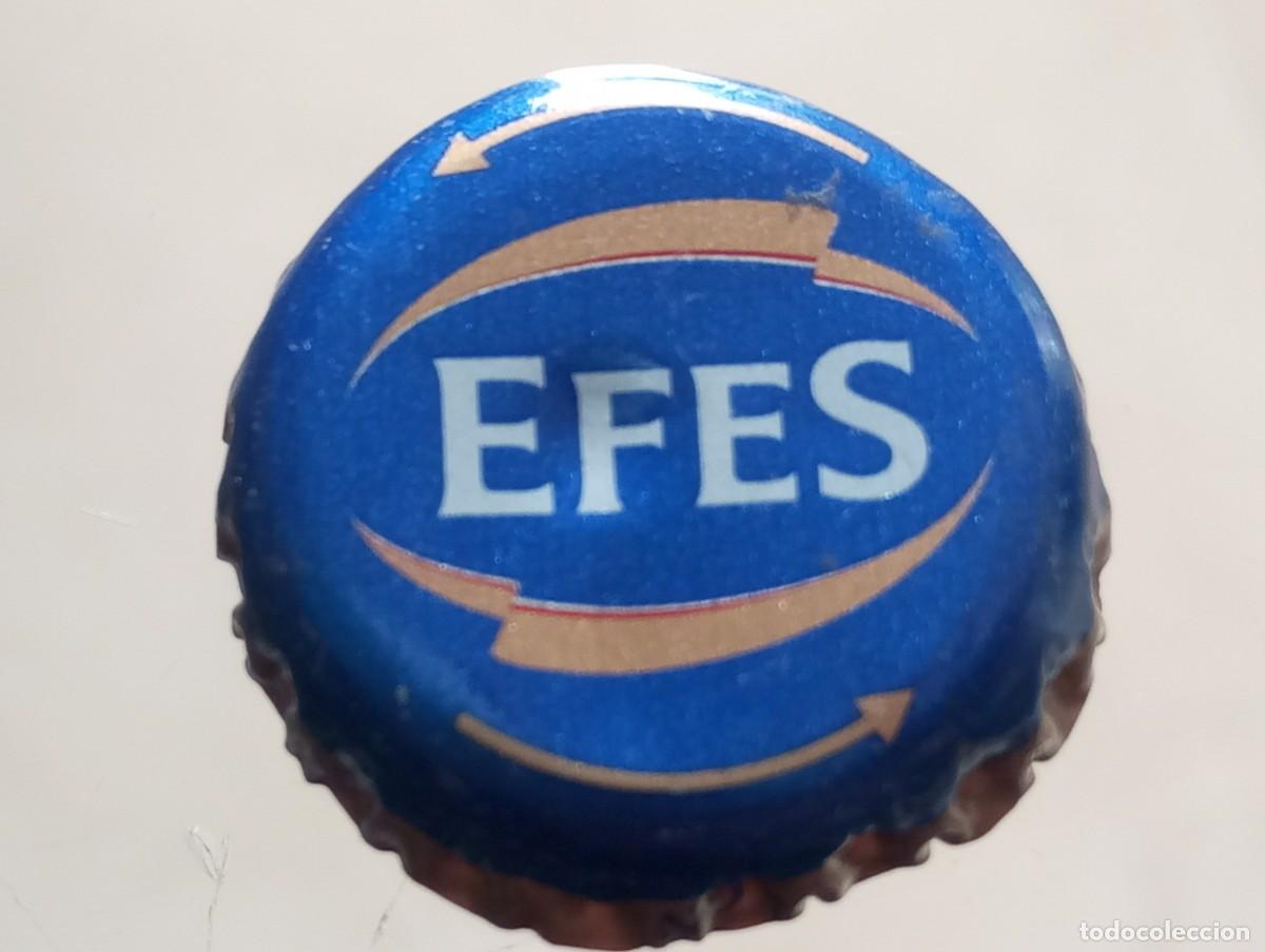 Coleccionismo de cervezas: Chapa tap&oacute;n corona de la cerveza turca EFES