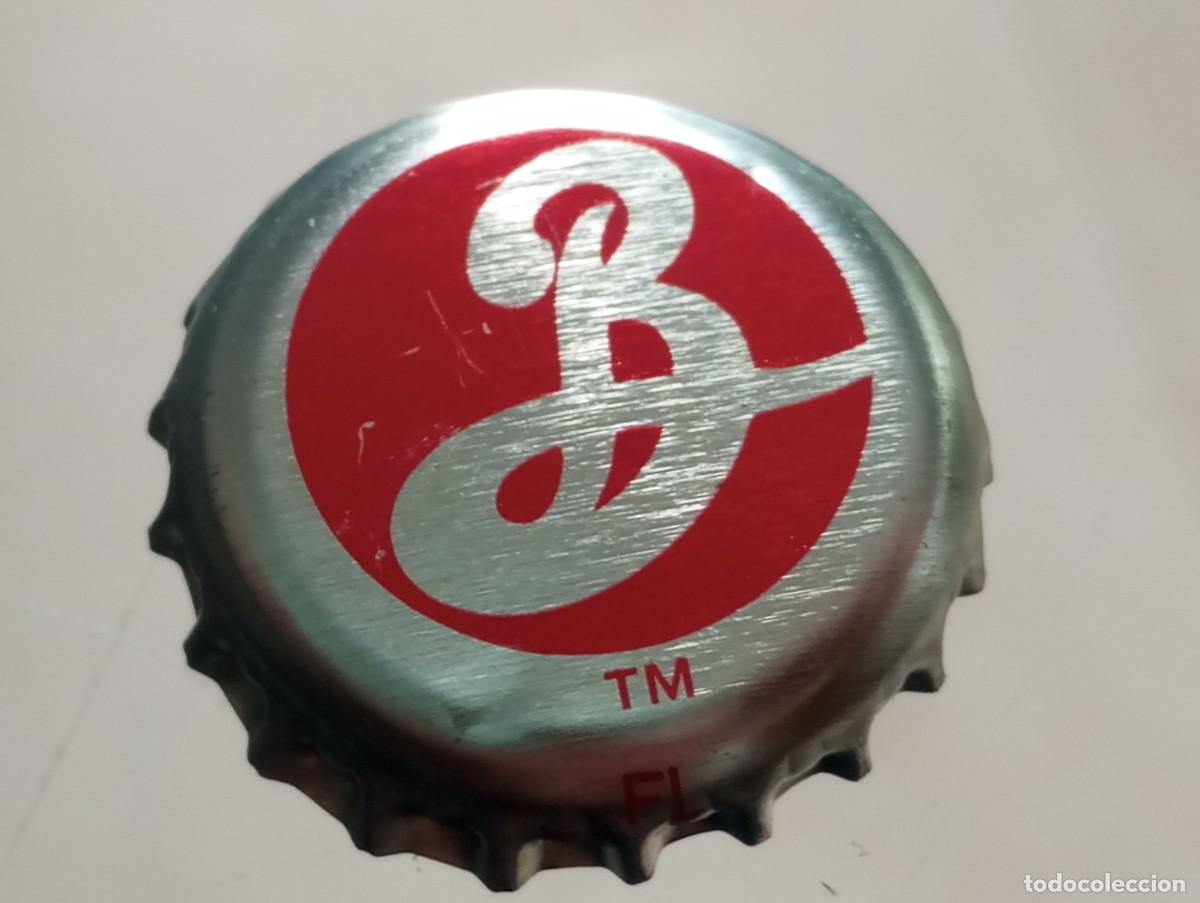 Coleccionismo de cervezas: Chapa USA, tap&oacute;n corona de la cerveza de EE.UU. BROOKLYN