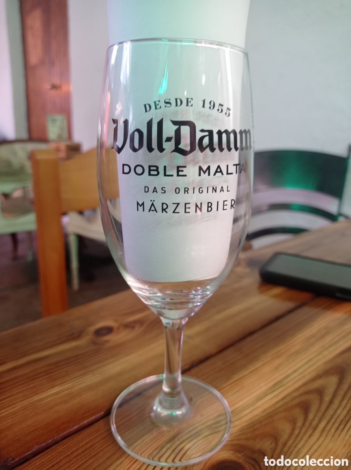 Coleccionismo de cervezas: COPA CRISTAL VOLL DAMM