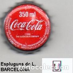 Coleccionismo de cervezas: chapa - refresco - ESPA&Ntilde;A - Coca Cola 350 ml