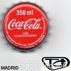 Coleccionismo de cervezas: chapa - refresco - ESPA&Ntilde;A - Coca Cola 350 ml