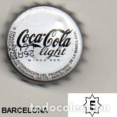 Coleccionismo de cervezas: chapa - refresco - ESPA&Ntilde;A - Coca Cola Light - Foto 1