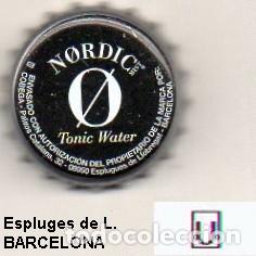 Coleccionismo de cervezas: chapa - t&oacute;nica - ESPA&Ntilde;A - Nordic Mist Tonic Water
