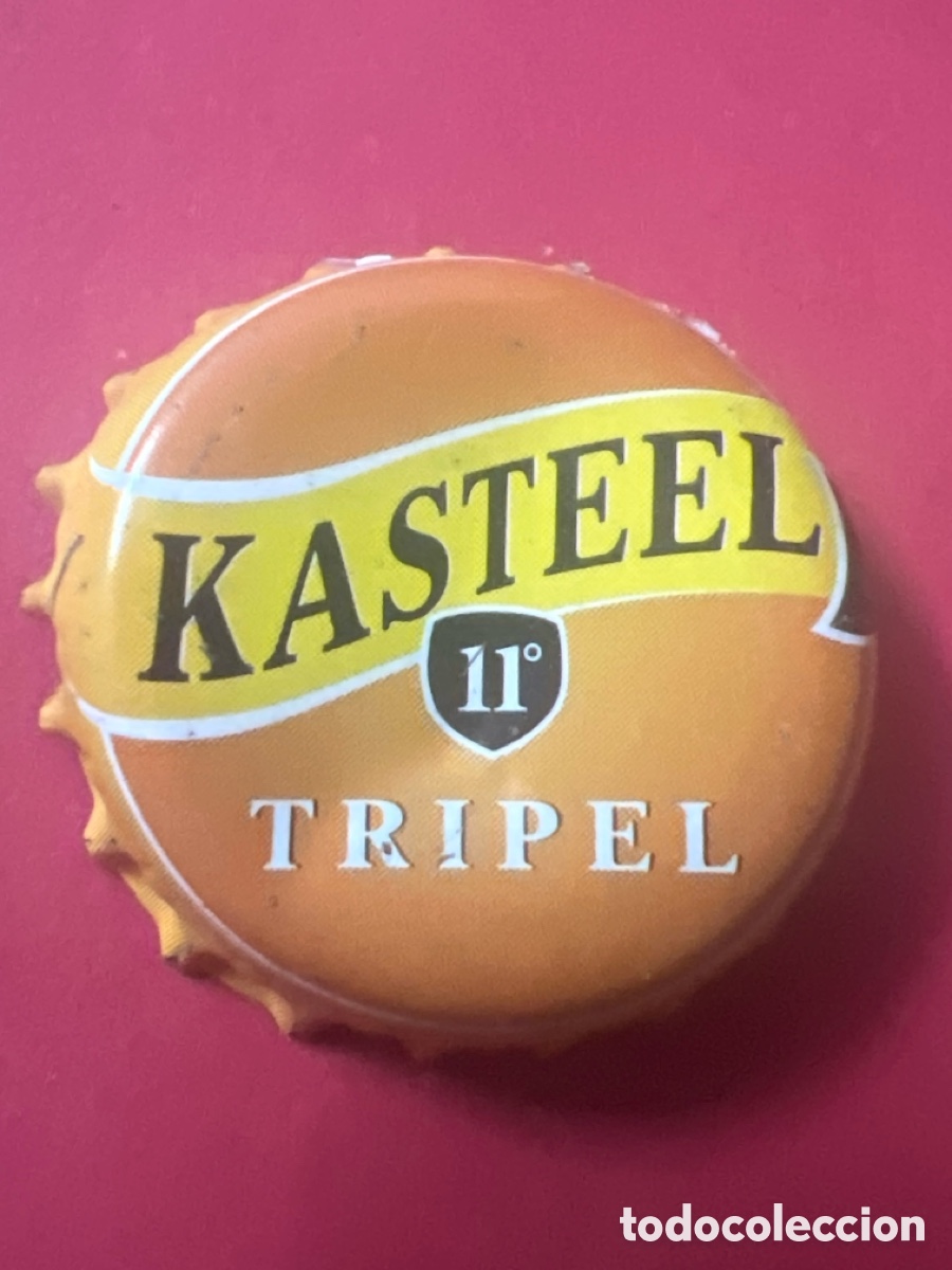 Coleccionismo de cervezas: T4/X138/J1. CHAPA CERVEZA - B&Eacute;LGICA - Kasteel Tripel 11&deg;