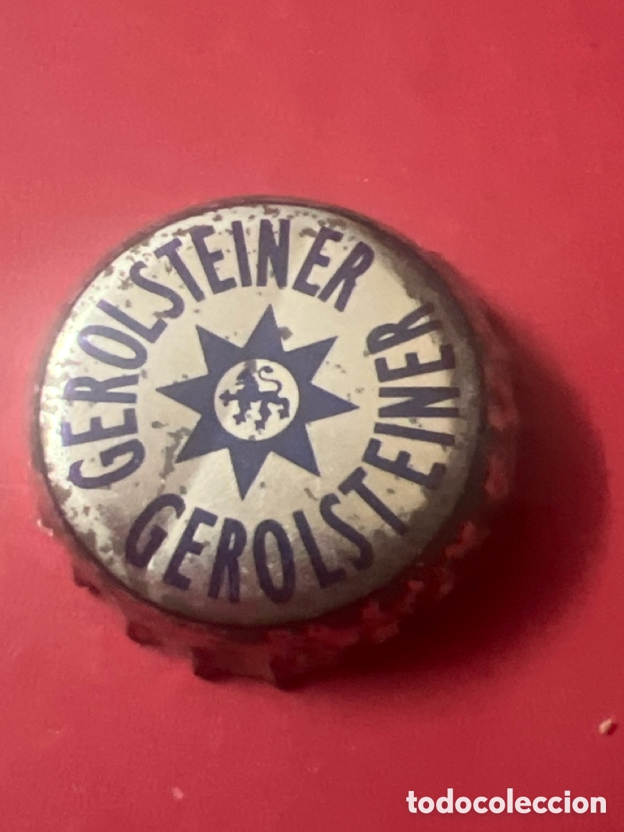 Coleccionismo de cervezas: T4/X138/K3. CHAPA CERVEZA - ALEMANIA - Gerolsteiner