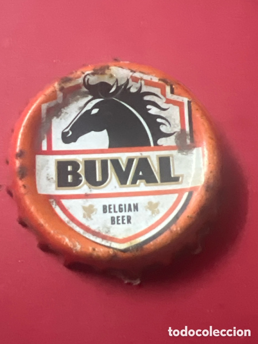 Coleccionismo de cervezas: T4/X138/M5. CHAPA CERVEZA - B&Eacute;LGICA - Buval Belgian Beer