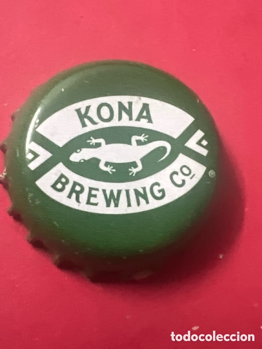 Coleccionismo de cervezas: T4/X138/O2. CHAPA CERVEZA - Kona Brewing Co. - ESTADOS UNIDOS