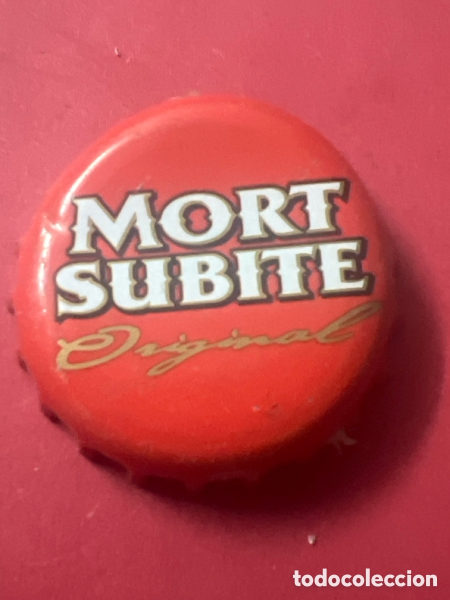 Coleccionismo de cervezas: T4/X138/O3. CHAPA CERVEZA - B&Eacute;LGICA - Mort Subite Original