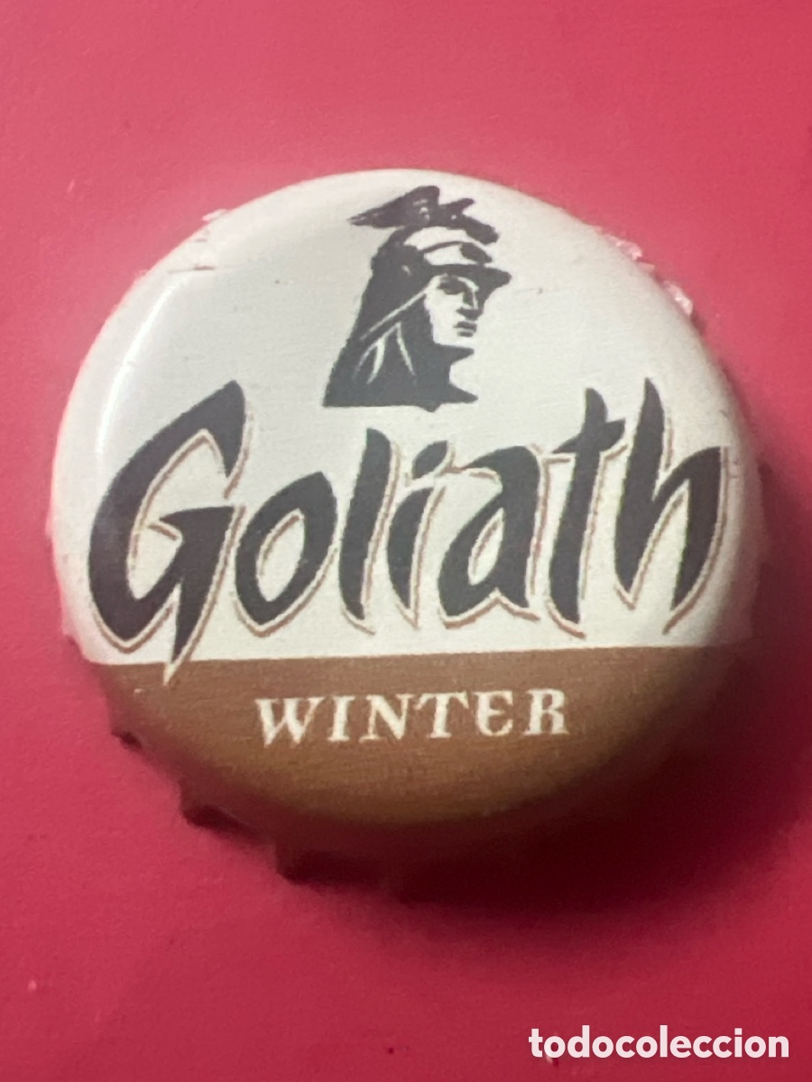 Coleccionismo de cervezas: T4/X138/O4. CHAPA CERVEZA - B&Eacute;LGICA - Goliath Winter