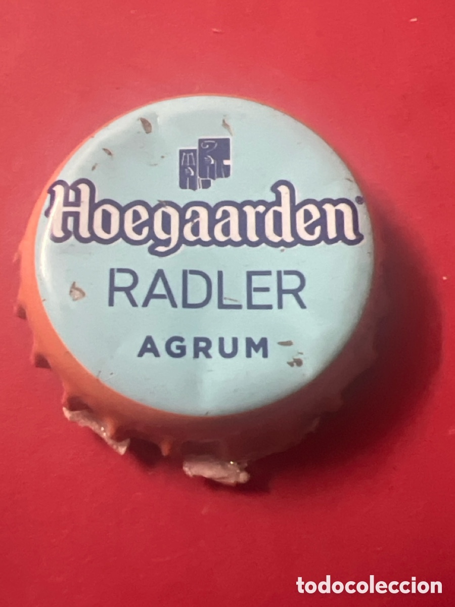 Coleccionismo de cervezas: T4/X138/Q2. TAPON CORONA CAPSULA CHAPA CERVEZA HOEGAARDEN RADLER LEMON & LIME (B&Eacute;LGICA)
