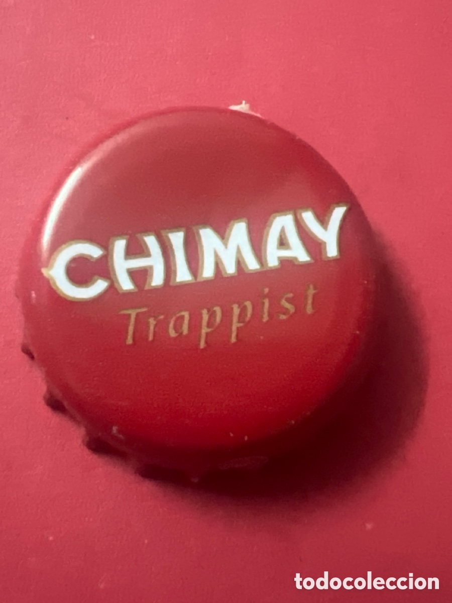 Coleccionismo de cervezas: T4/X138/Q5. Chapa tap&oacute;n corona de la cerveza belga CHIMAY TRAPPIST