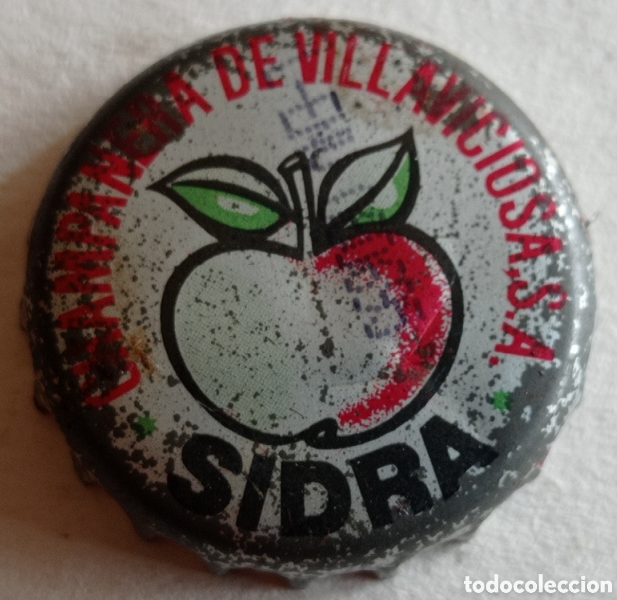 Coleccionismo de cervezas: SIDRA COMPA&Ntilde;&Iacute;A DE VILLAVICIOSA FTE U