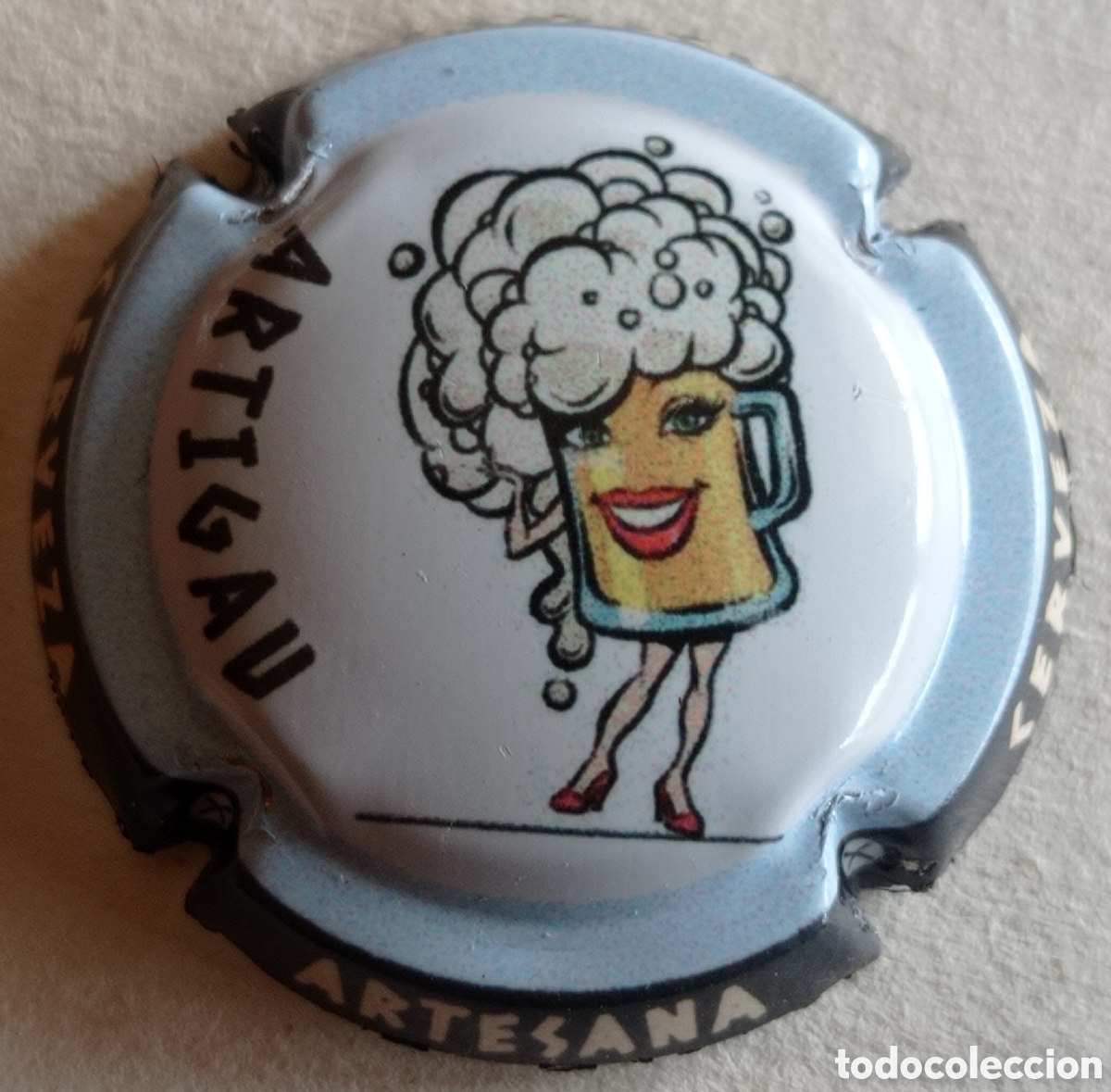 Coleccionismo de cervezas: CERVEZA ARTESANA ARTIGAU
