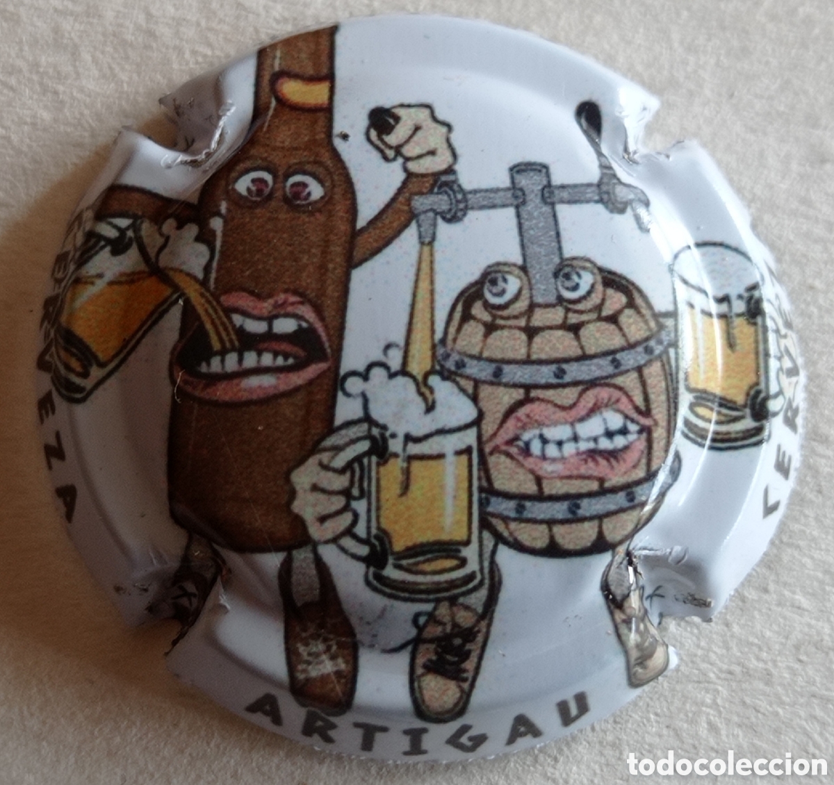 Coleccionismo de cervezas: CERVEZA ARTESANA ARTIGAU