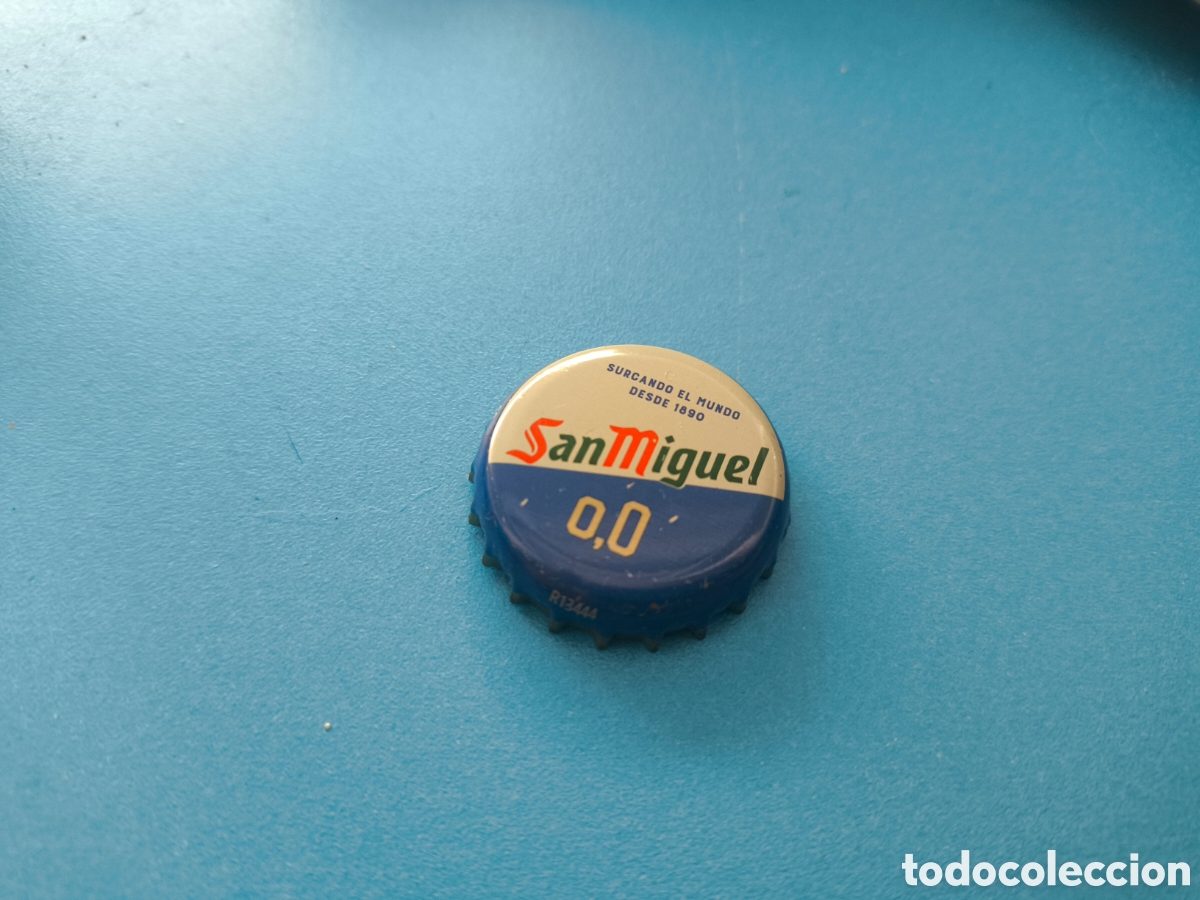 Coleccionismo de cervezas: Chapa Cerveza San Miguel 0,0 6 (U)