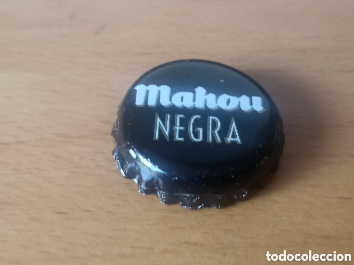 Coleccionismo de cervezas: Chapa cerveza Mahou Negra - Pedido m&iacute;nimo 3&euro;