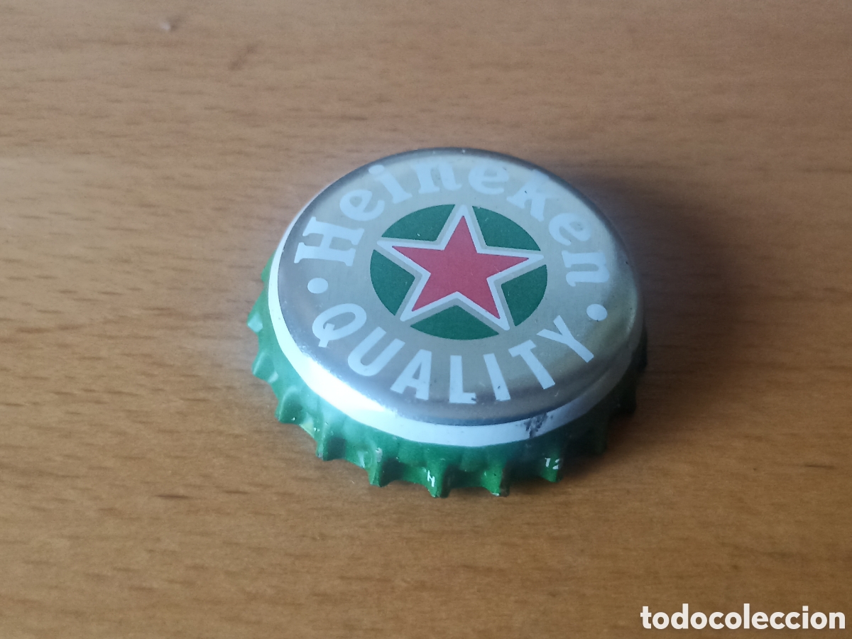 Coleccionismo de cervezas: Chapa cerveza Heineken Quality - Pedido m&iacute;nimo 3&euro;